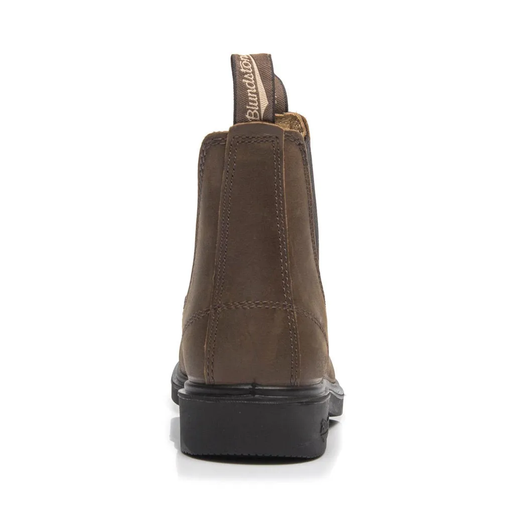 2029 Water-Resistant Leather Unisex Chelsea Boots