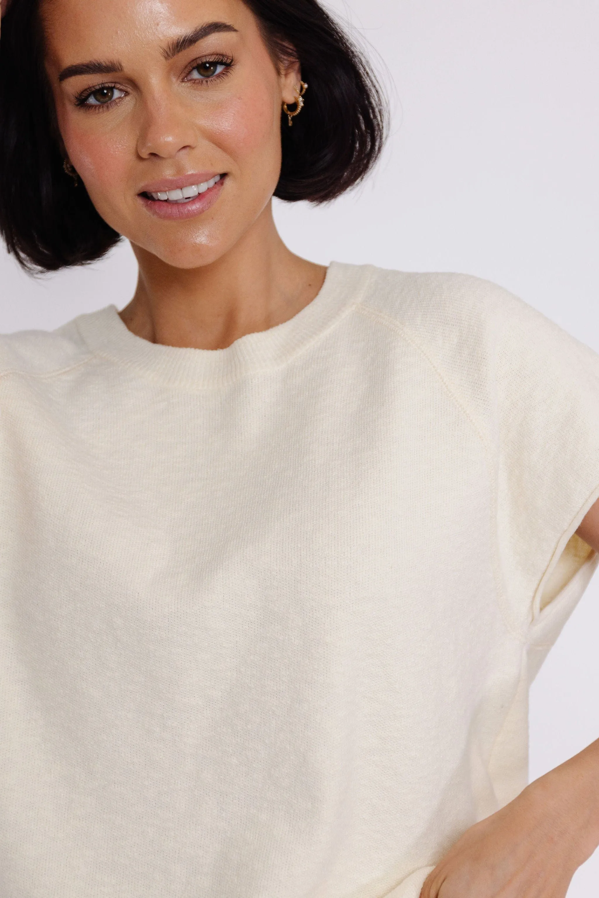 Abbey Sweater in Cream