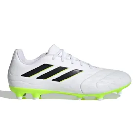 Adidas Copa Pure II.3 FG Football Boots (White/Black/Lucid Lemon)