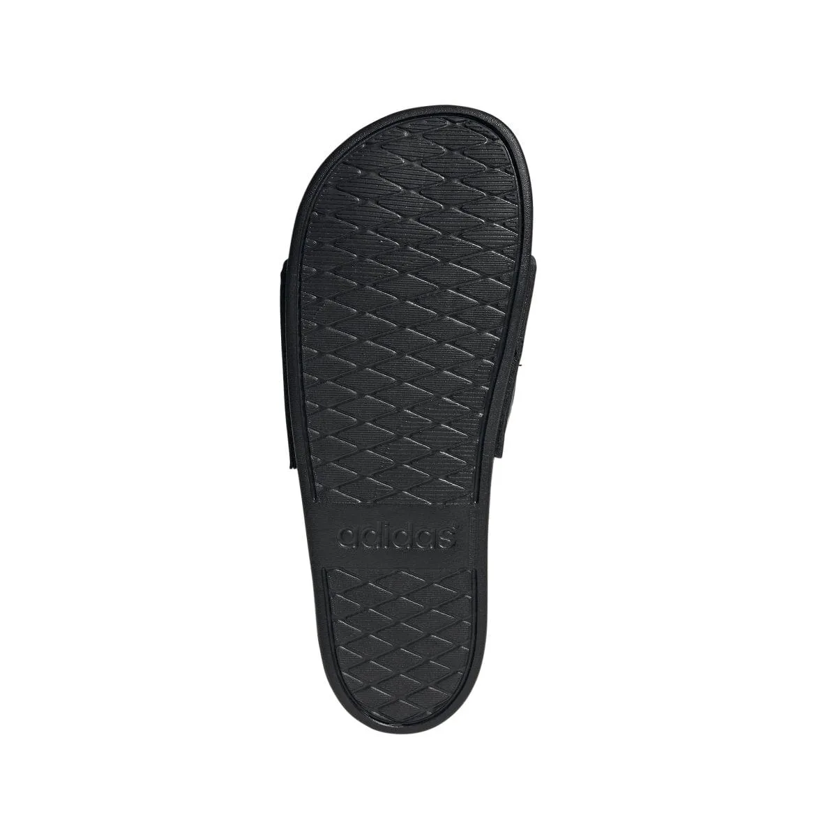 ADIDAS MEN'S ADILETTE COMFORT TRIPLE BLACK SLIDES