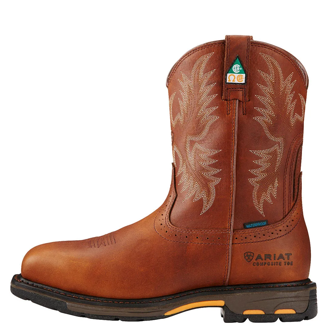 Ariat Men's WorkHog H20 CSA Composite Toe Cowboy Work Boots