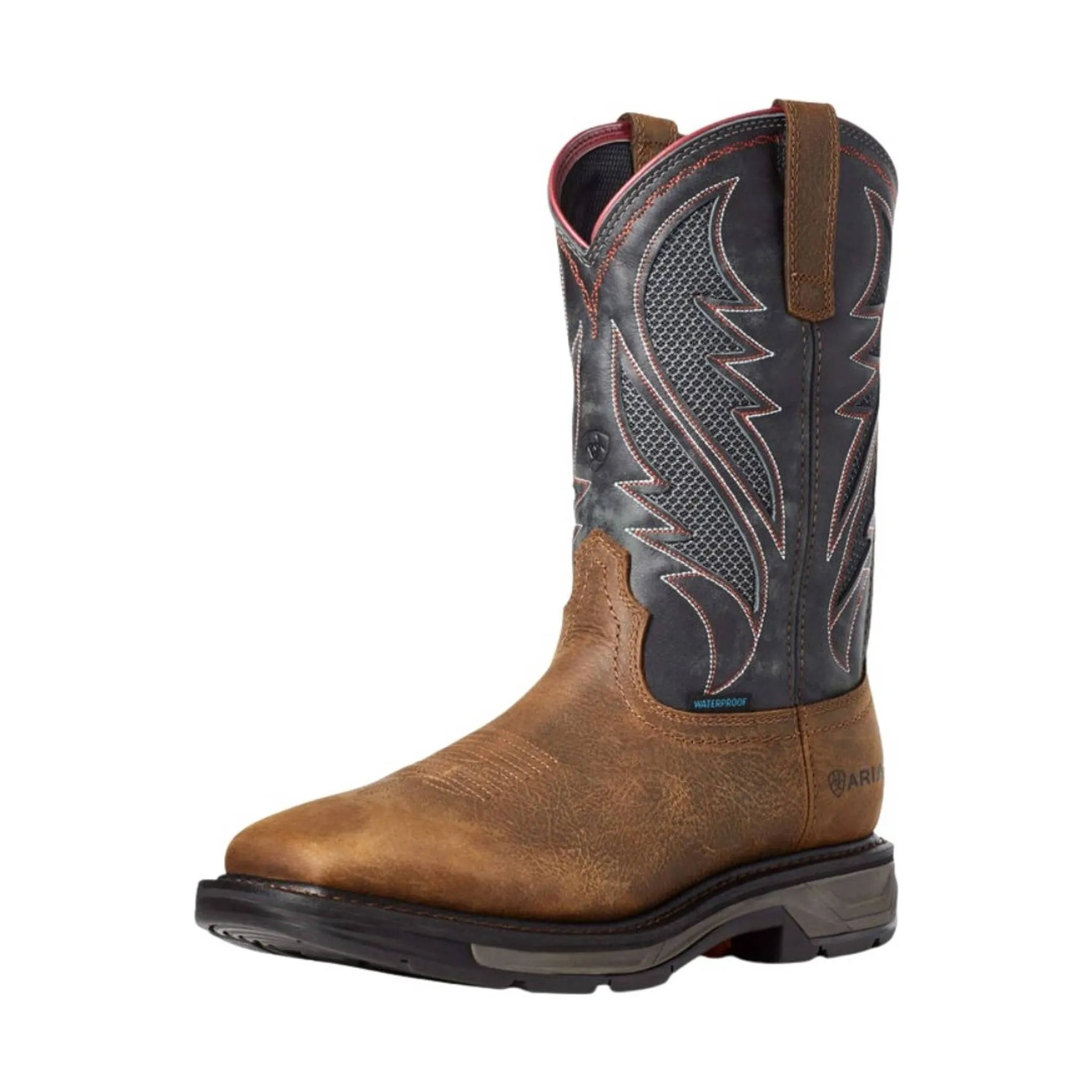 Ariat Men's WorkHog XT VentTEK Waterproof Work Boot - Rye Brown