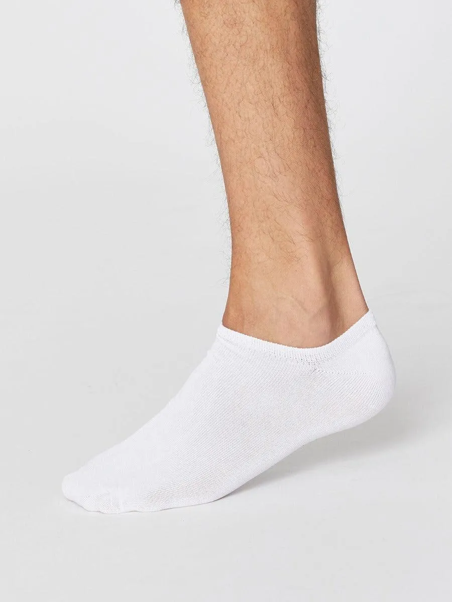 Ashley Trainer Socks - White