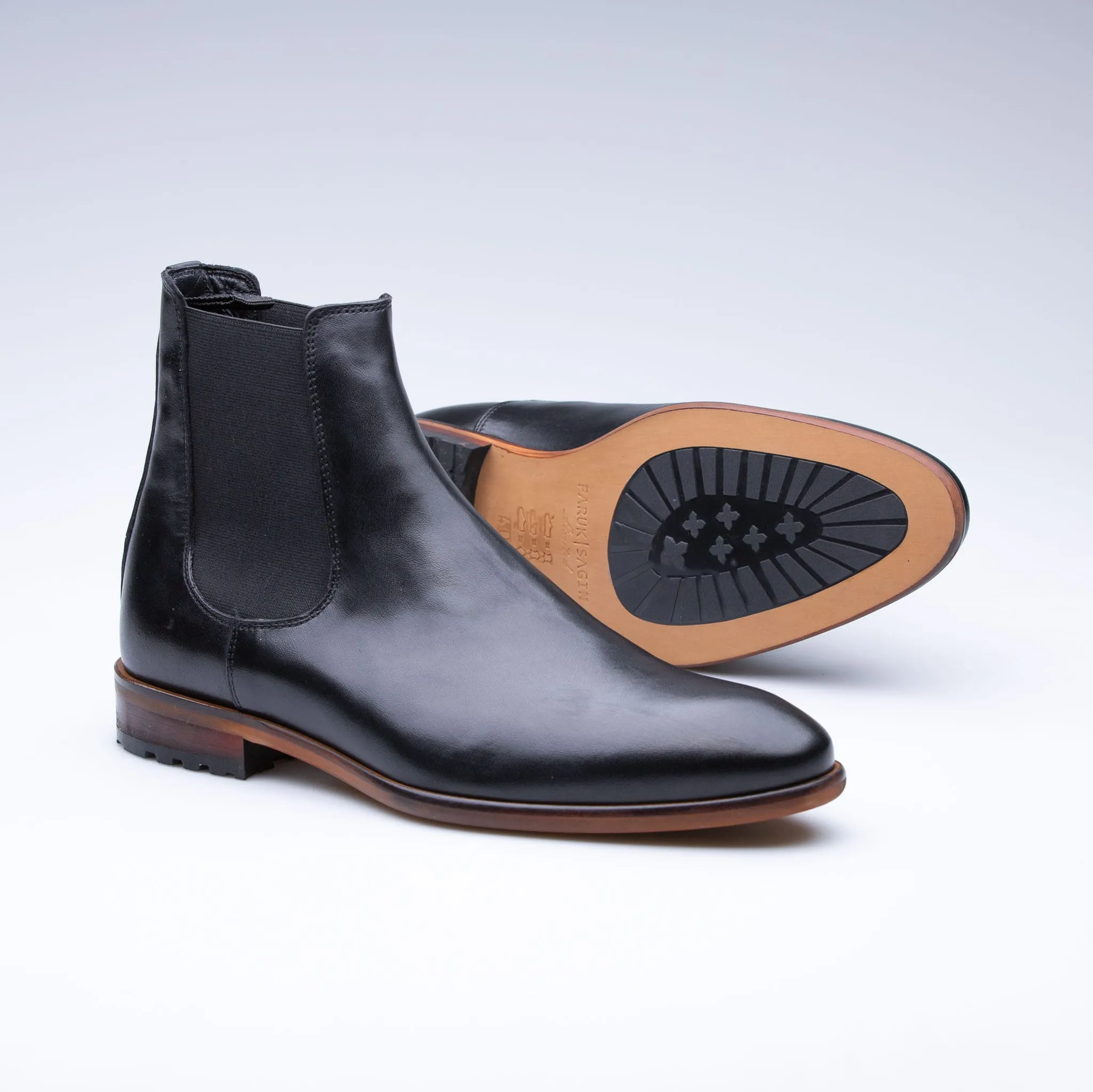 Black Case Chelsea Boots