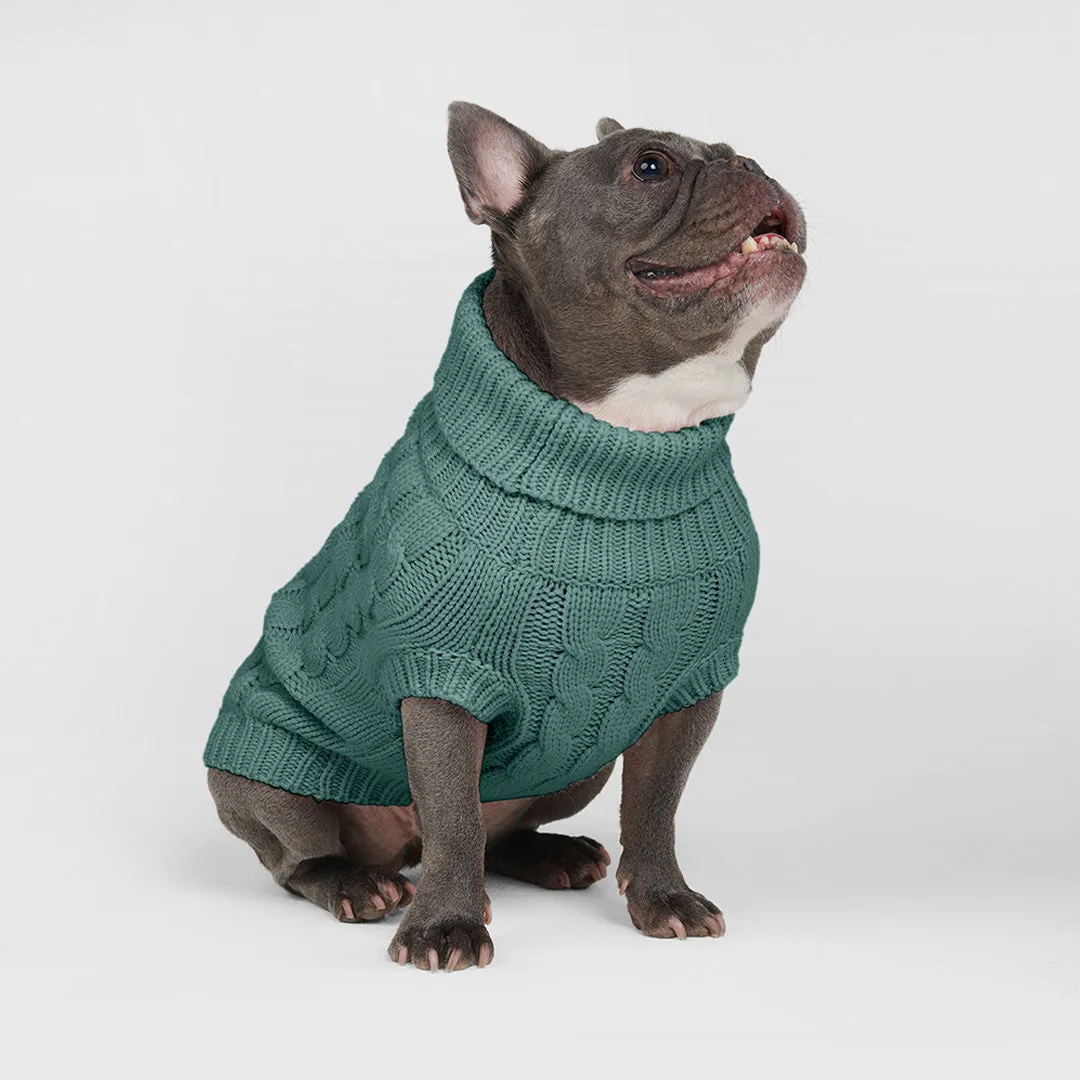 Cable Knit Dog Sweaters