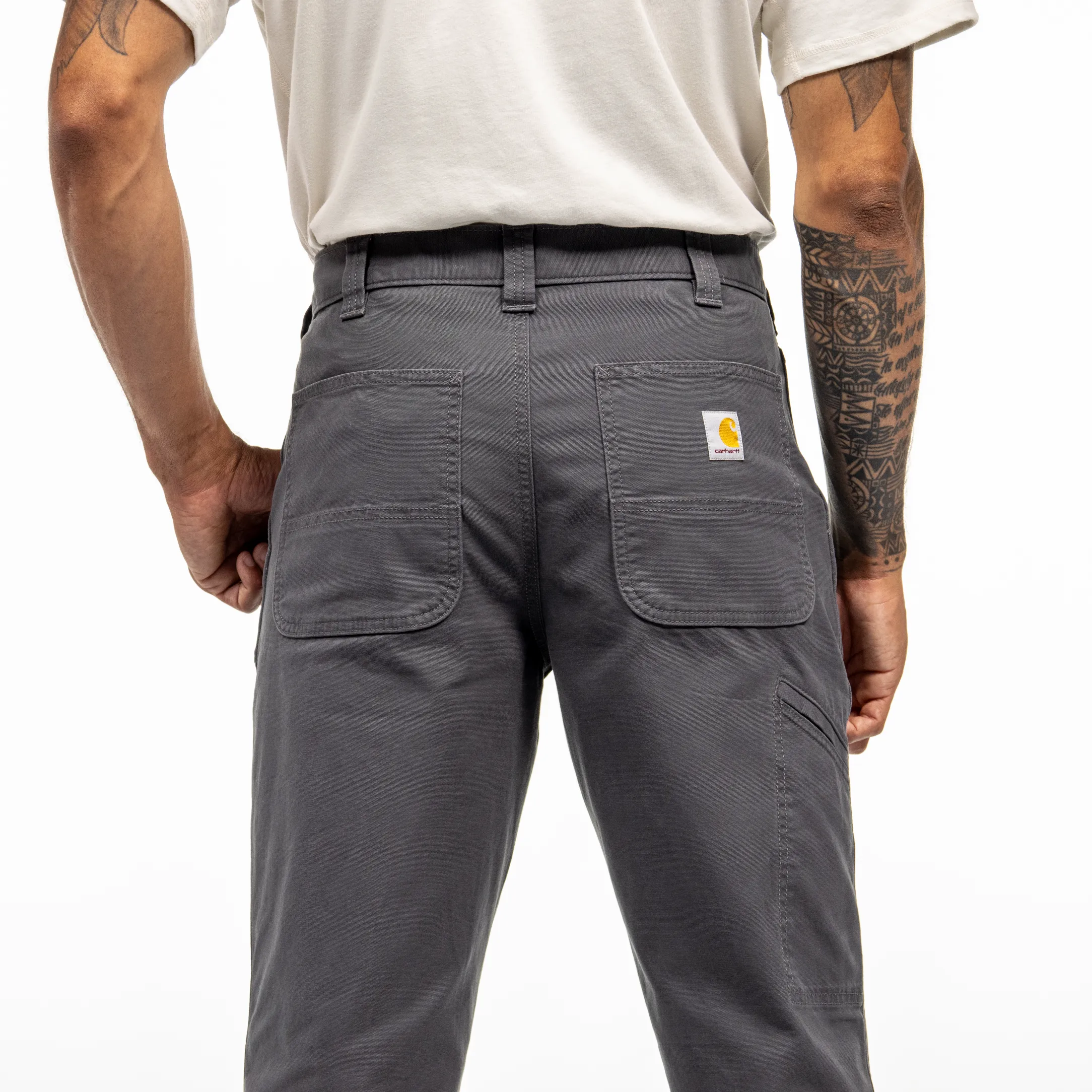 Carhartt Men's Rugged Flex Relaxed Fit Canvas Work Pant - Black