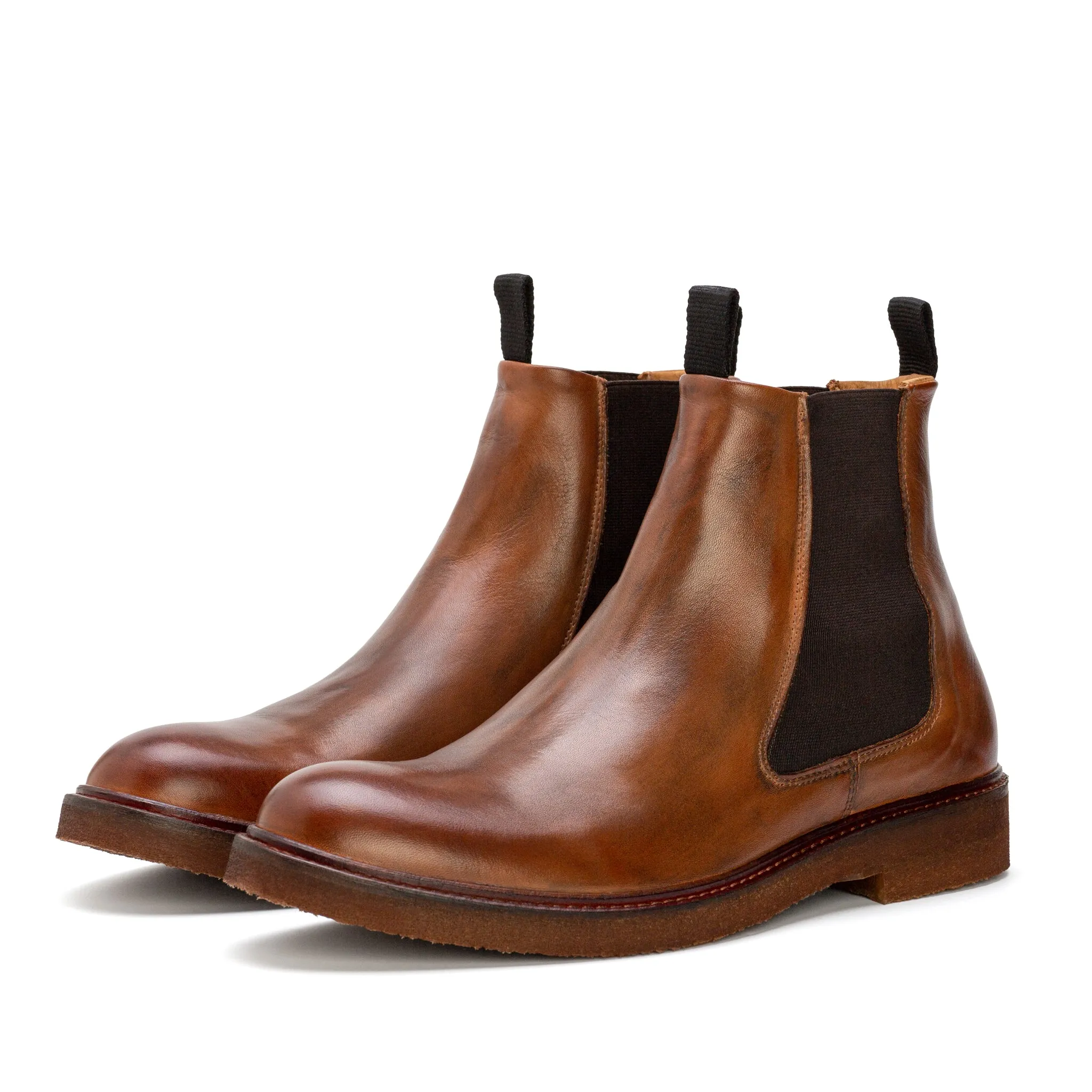 Chelsea Mens Leon Chestnut Burnish