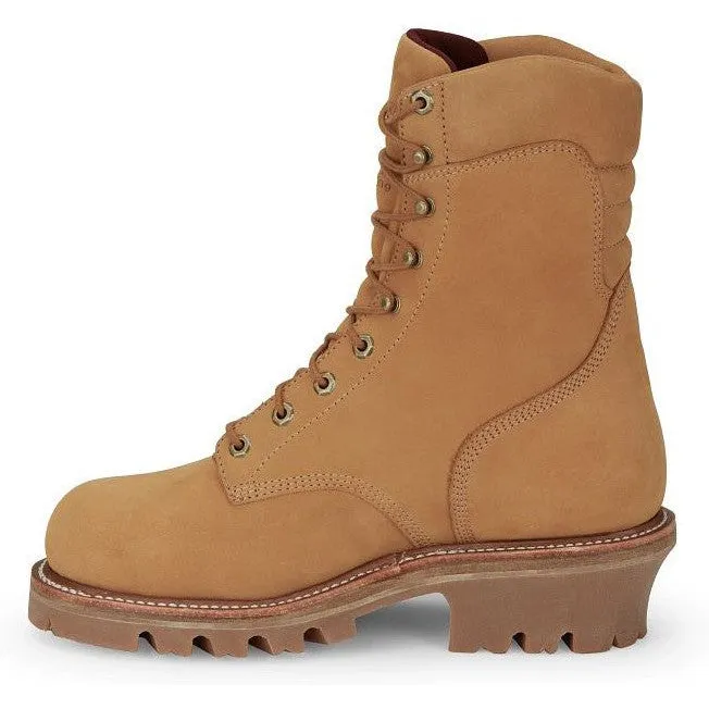 Chippewa Men's Super Dna 9 WP Steel Toe Work Boot -Wheat- 59417