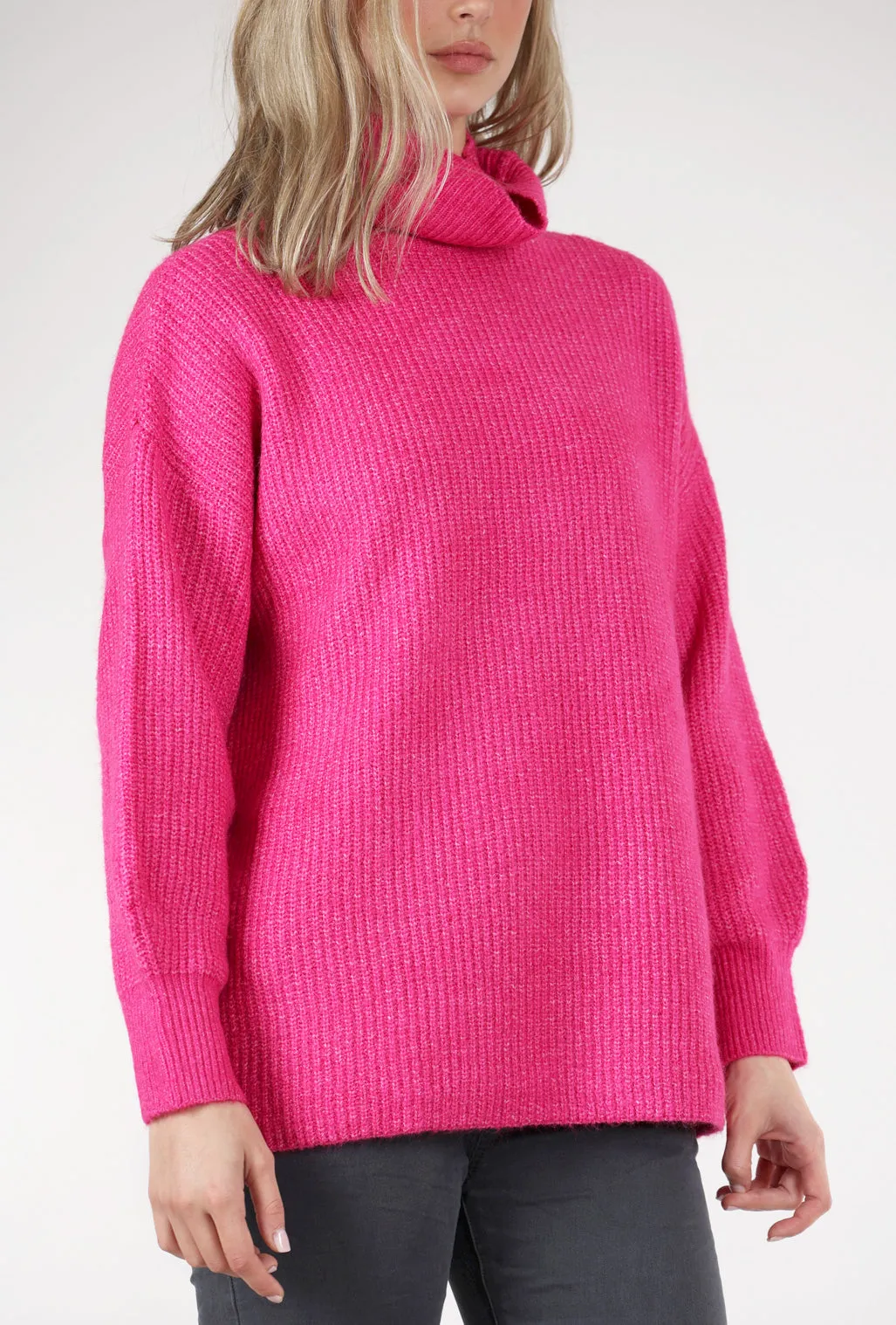 Cora Sweater, Fuchsia