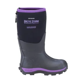 Dryshod Kids' Arctic Storm Boot - Black Purple