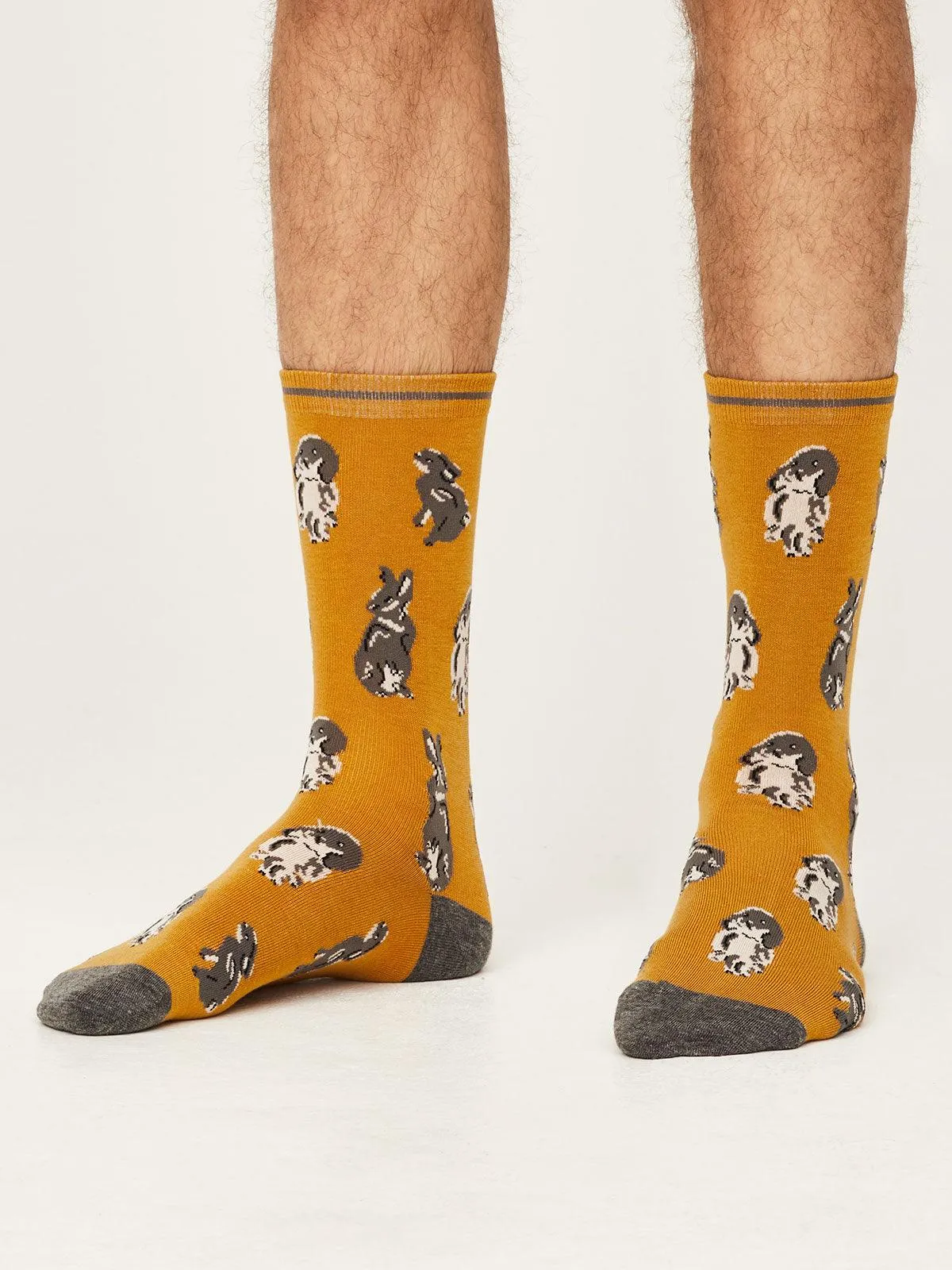 Ennette Bamboo Organic Cotton Rabbit Socks