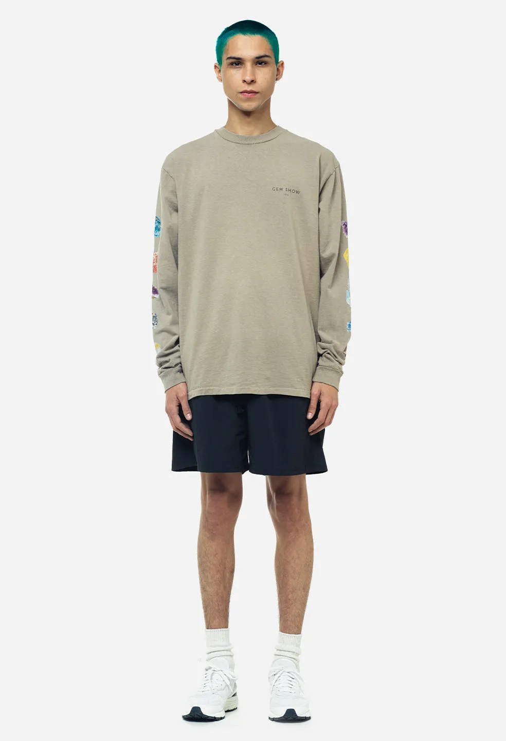 Gem Show Ls University Tee / Shark