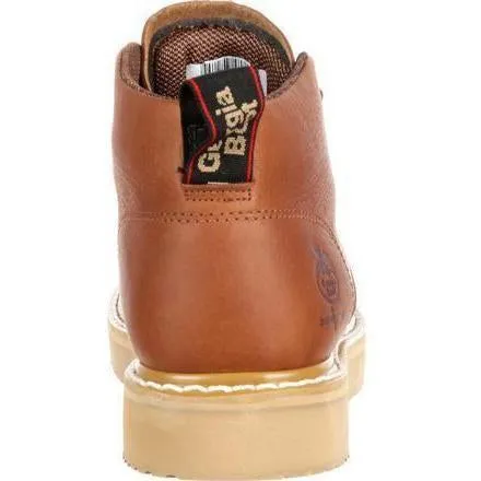 Georgia Men's Wedge Chukka Wedge Work Boot - Tobacco - GB1222