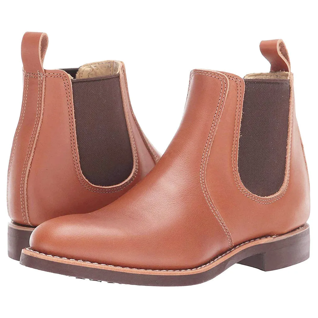 Heritage Full Grain Leather 6 Inch Classsic Women's Chelsea Boots