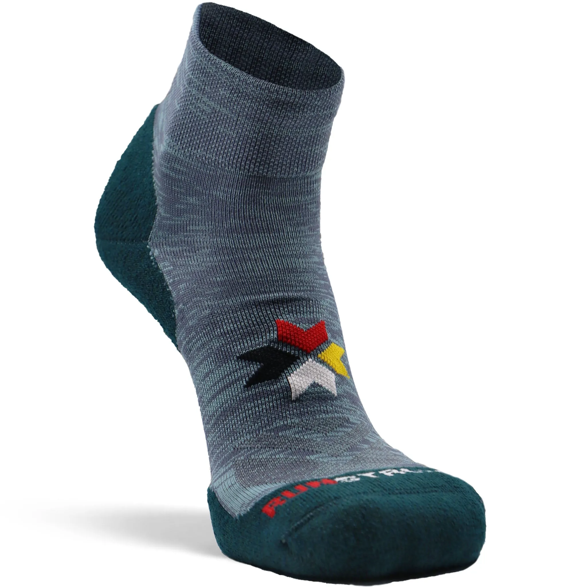 Inyanka Medium Weight Quarter Crew Running Sock