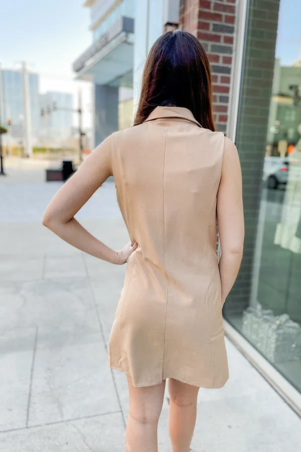 Marissa Tan Blazer Dress