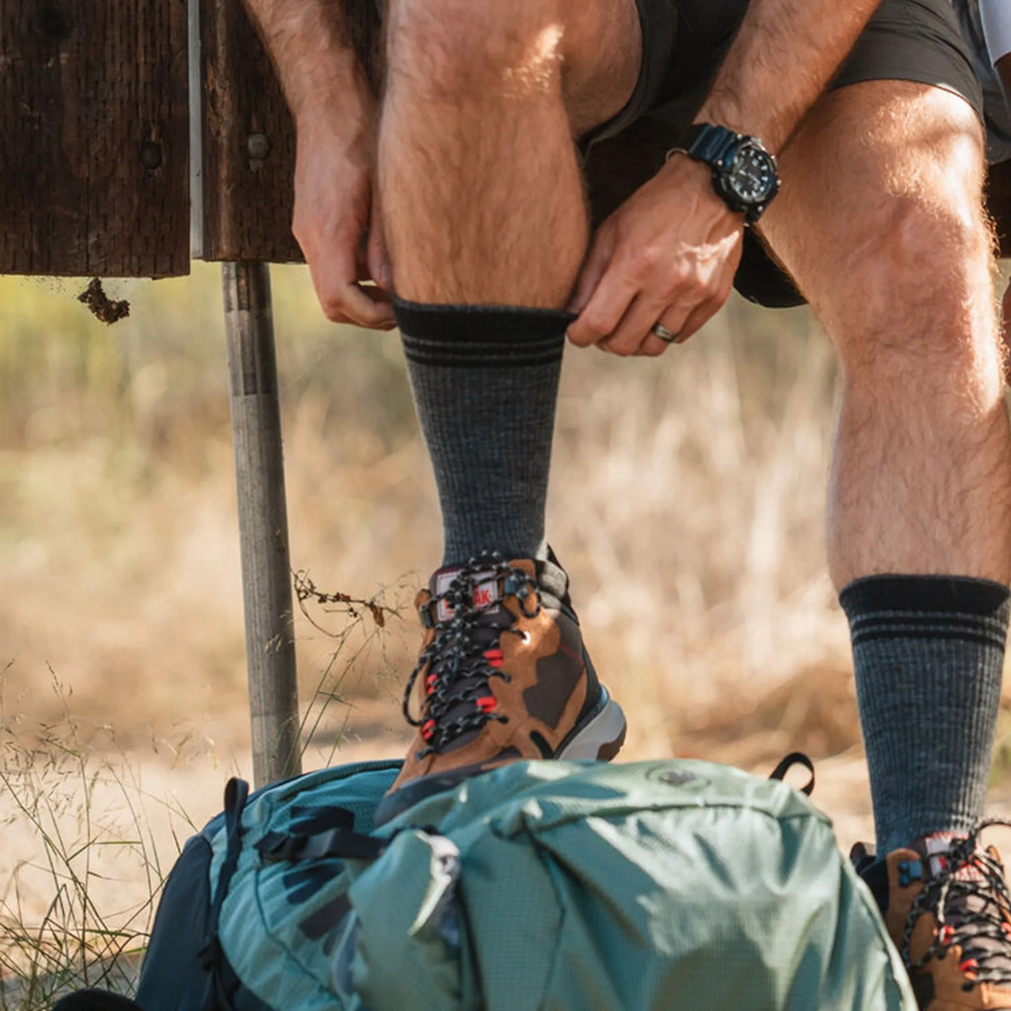 Men's Backcountry Lightweight Crew Hiking Sock