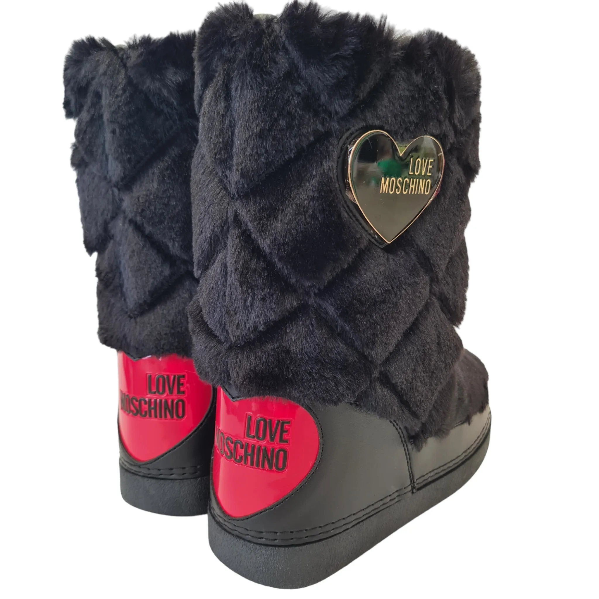 Moschino stivale Donna Ski Boots Nero Rif.47