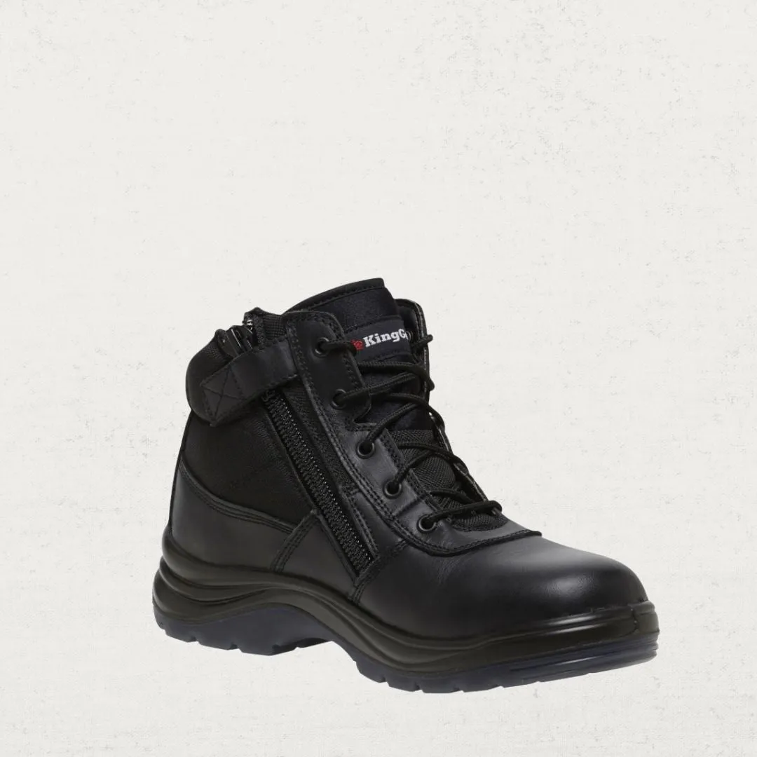 Non Safety Tradie Shield Side Zip Work Boot