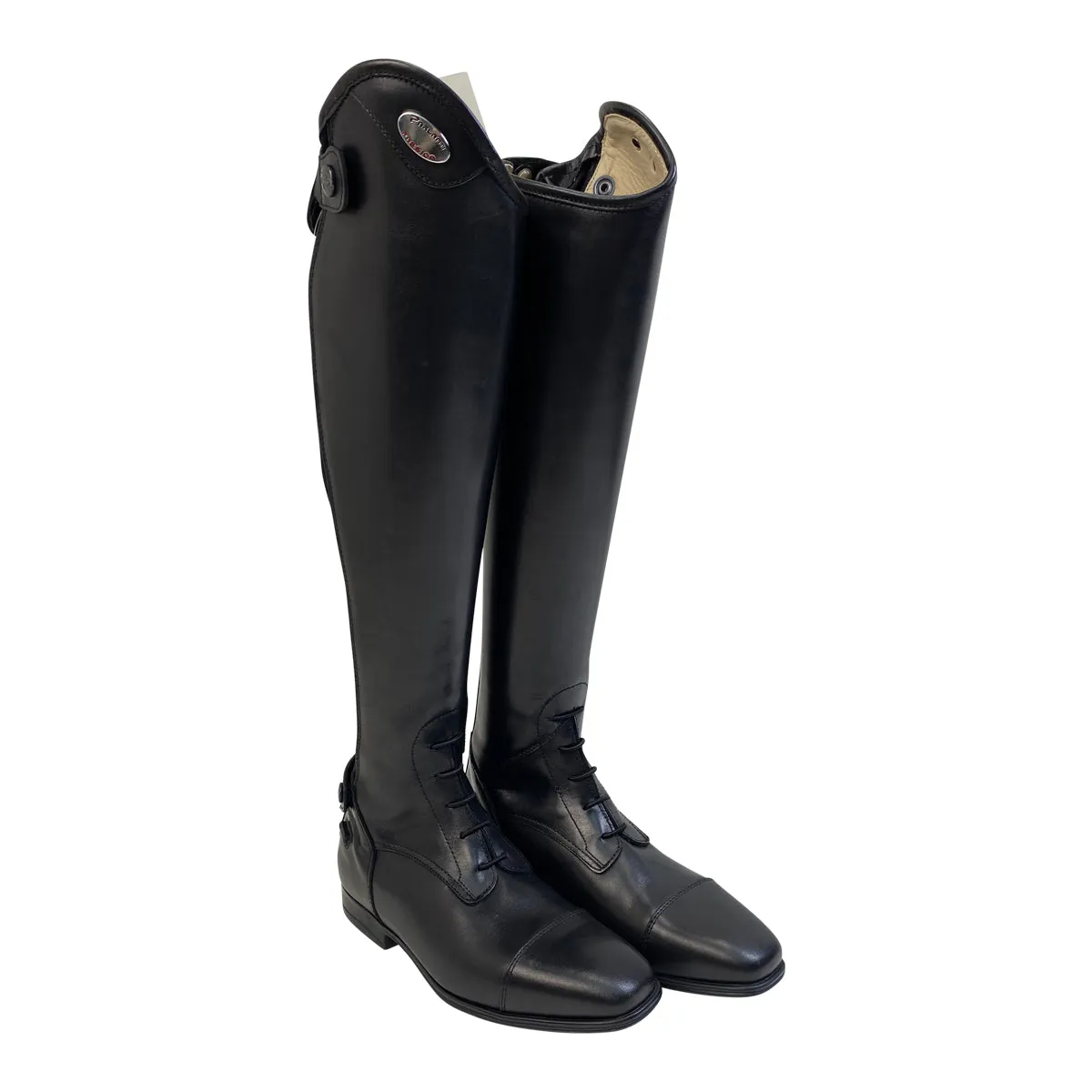 Parlanti 'Miami' Field Boots in Black - EU 38 SH (Women's US 7.5 Slim X-Tall)