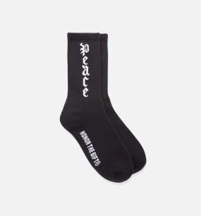 Peace Mens Socks - Black