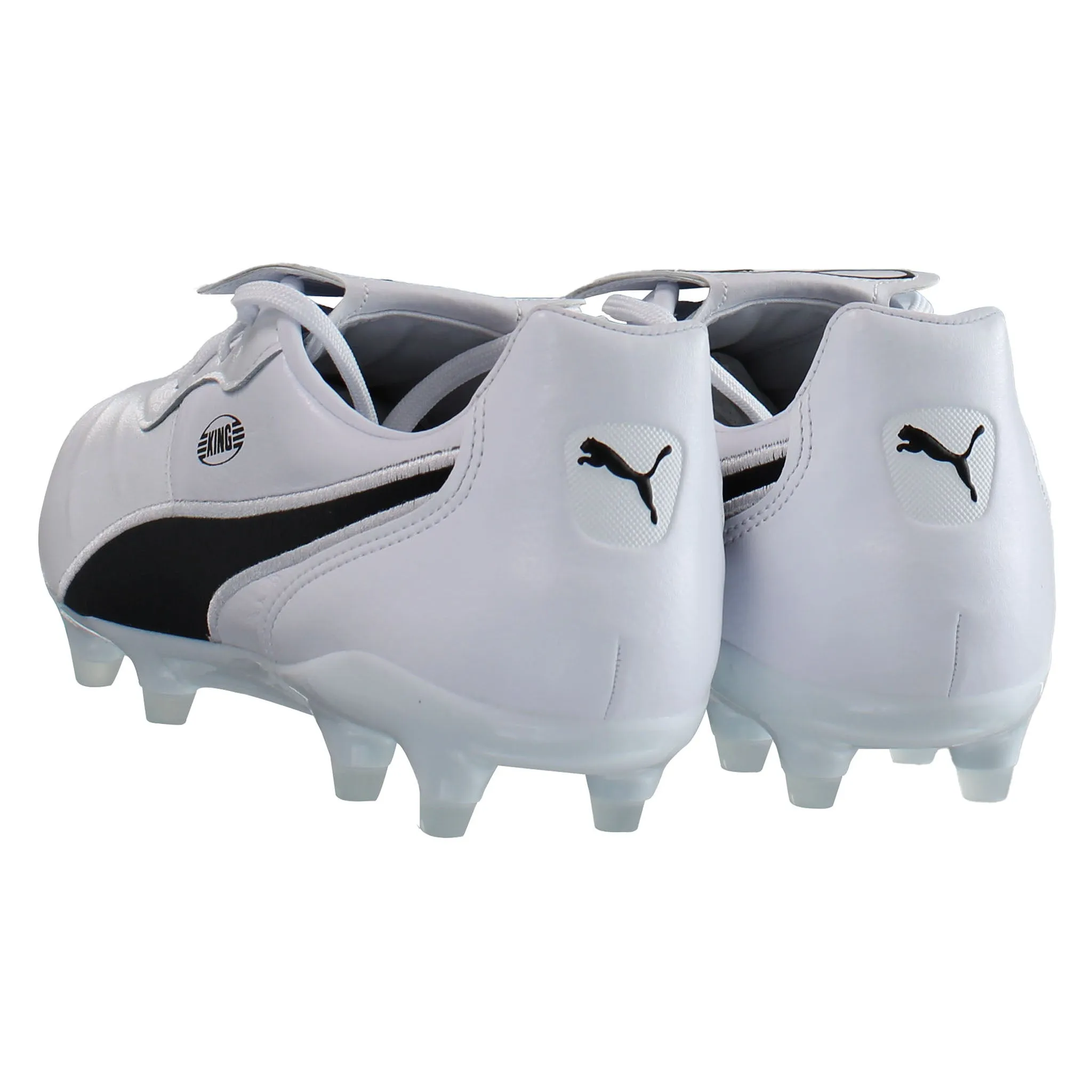 Puma King Top FG White Mens Football Boots