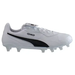 Puma King Top FG White Mens Football Boots