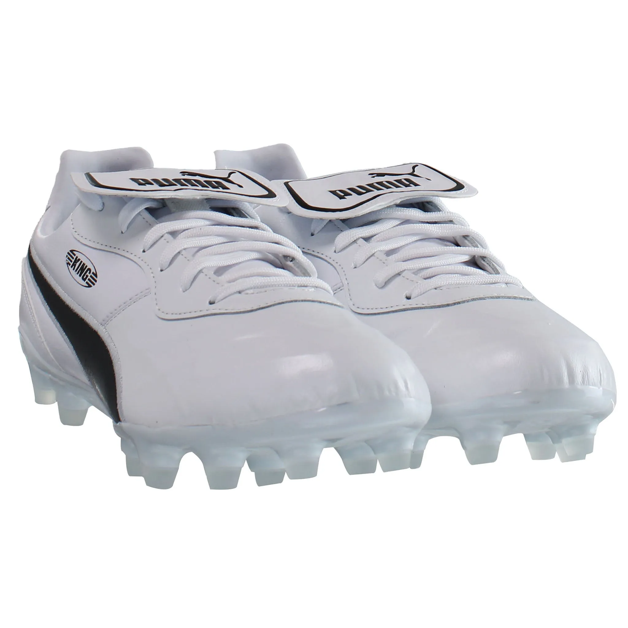 Puma King Top FG White Mens Football Boots