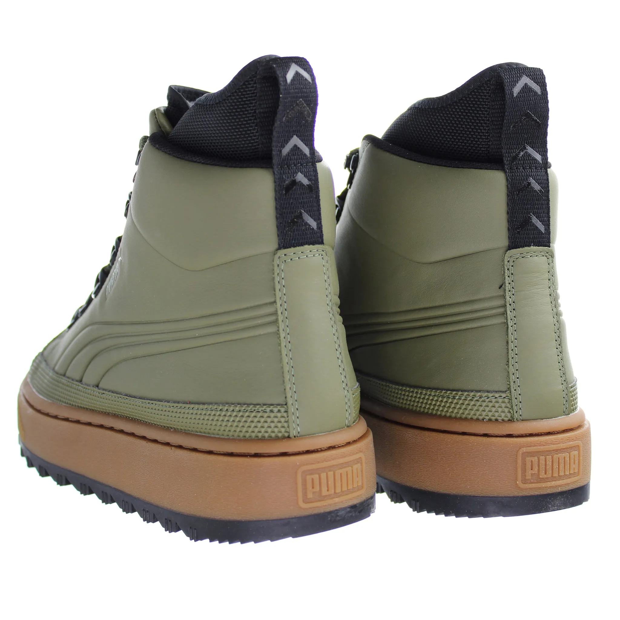 PUMA The Ren Burnt Olive Mens Boots