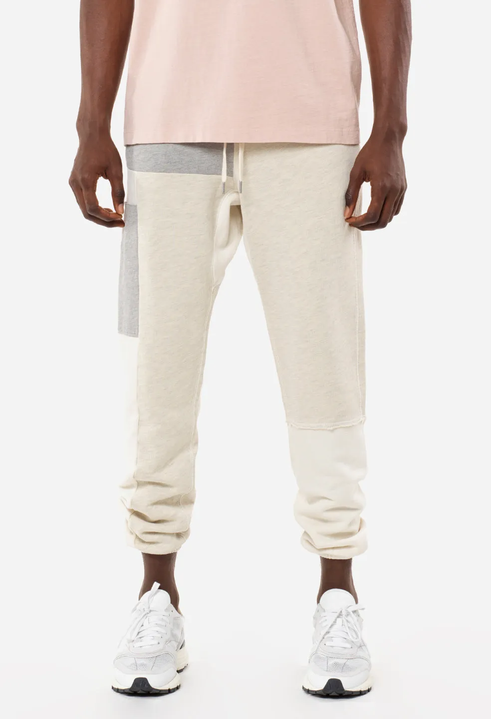 Reconstructed LA Sweatpants / Washed Ivory