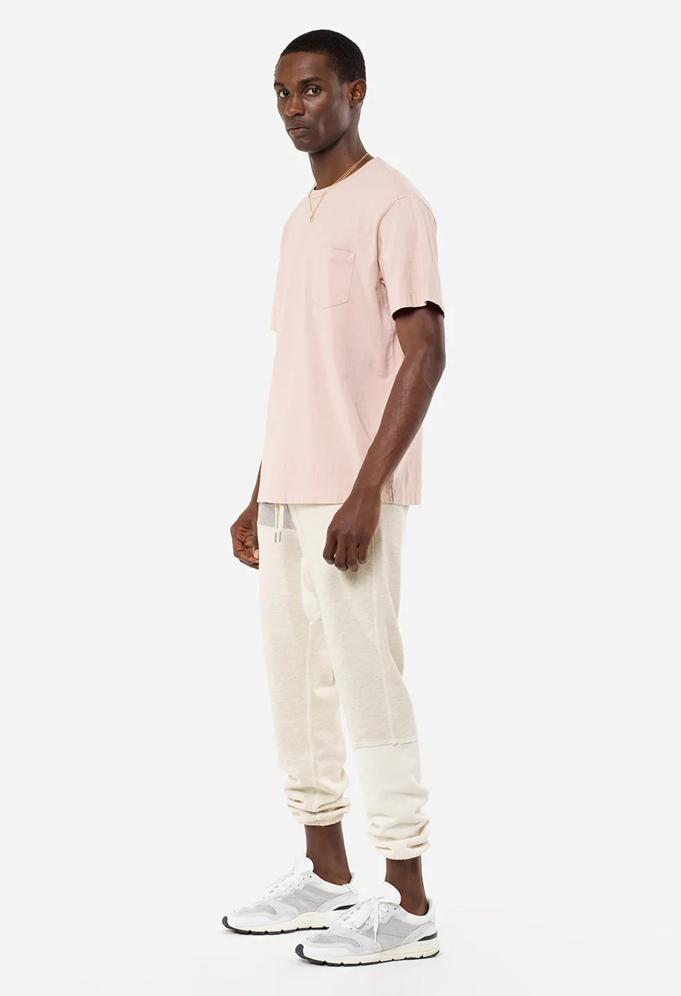 Reconstructed LA Sweatpants / Washed Ivory