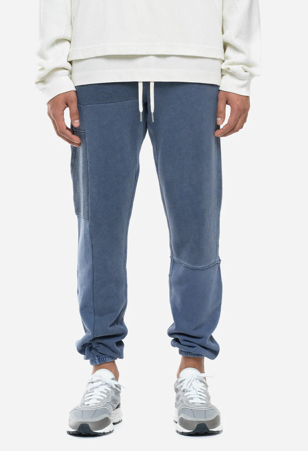 Reconstructed LA Sweatpants / Washed Navy