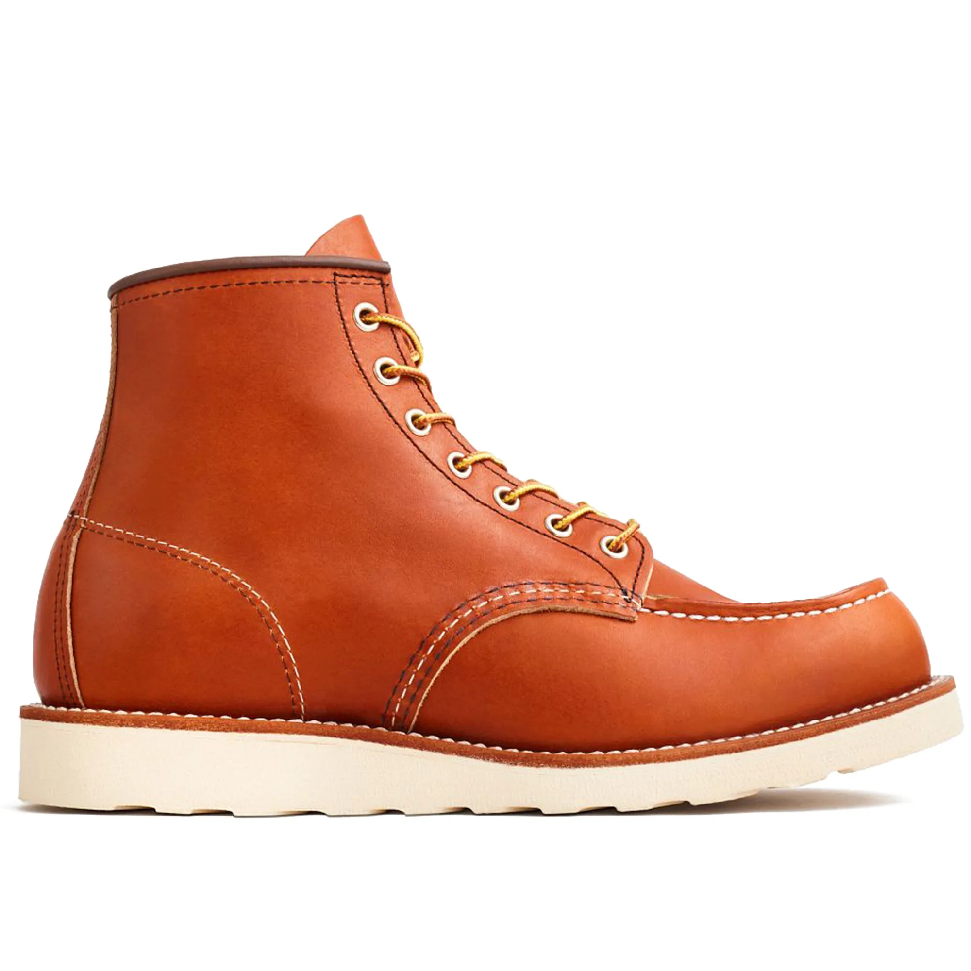 Red Wing 875  6" Moc Toe Leather Boot - Oro Legacy Tan