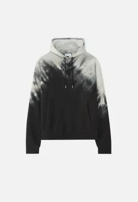 Sequoia Hoodie / Black Shibori