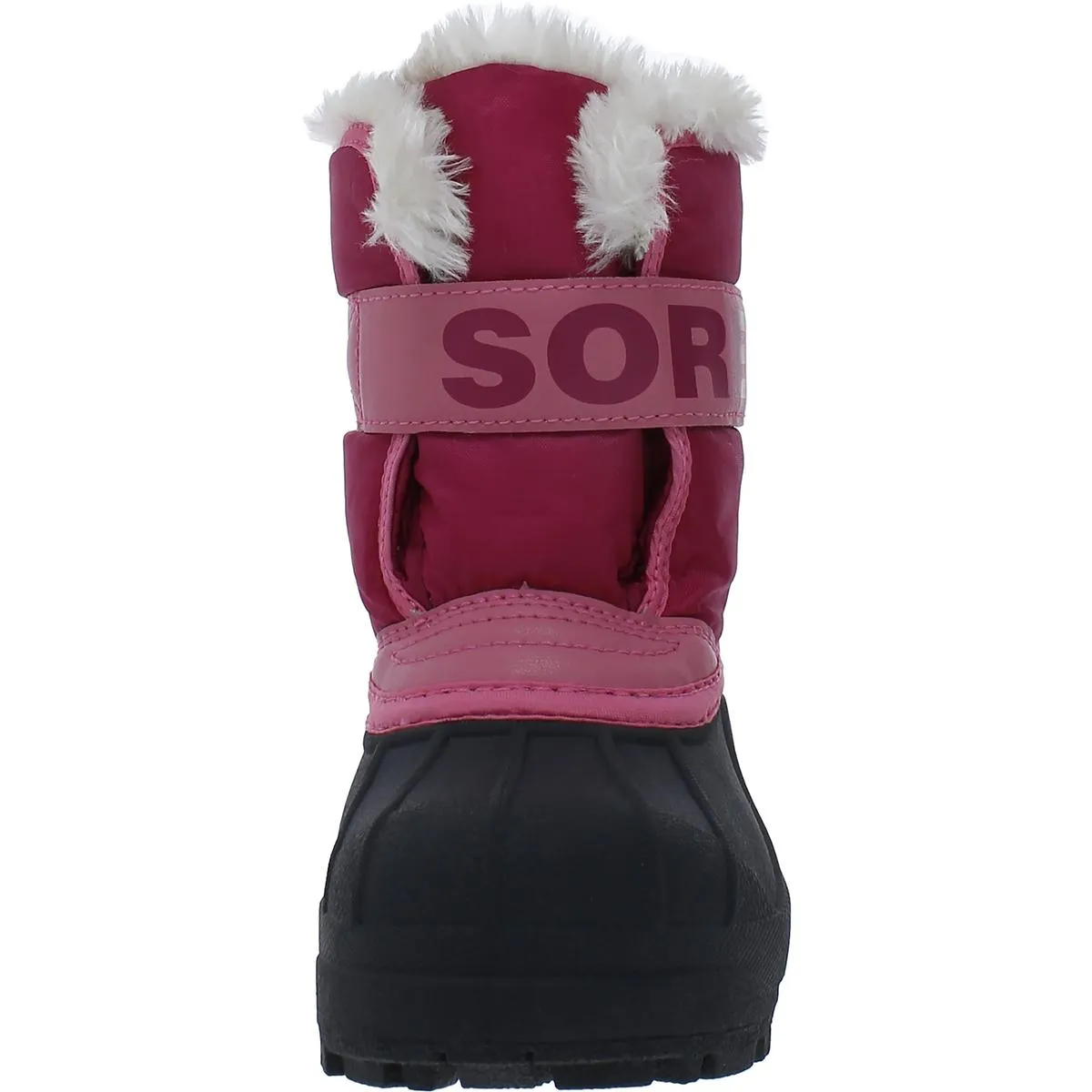 Sorel Girls Snow Commander Faux Fur Lined Cold Weather Winter Boots