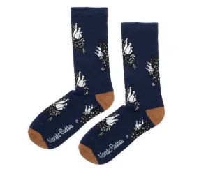 Stinky`s Getaway Men Socks - Navy Blue