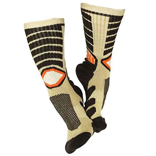 TeeHee Socks Men's Warmer Wool Crew Assorted 3-Pack (R2008)