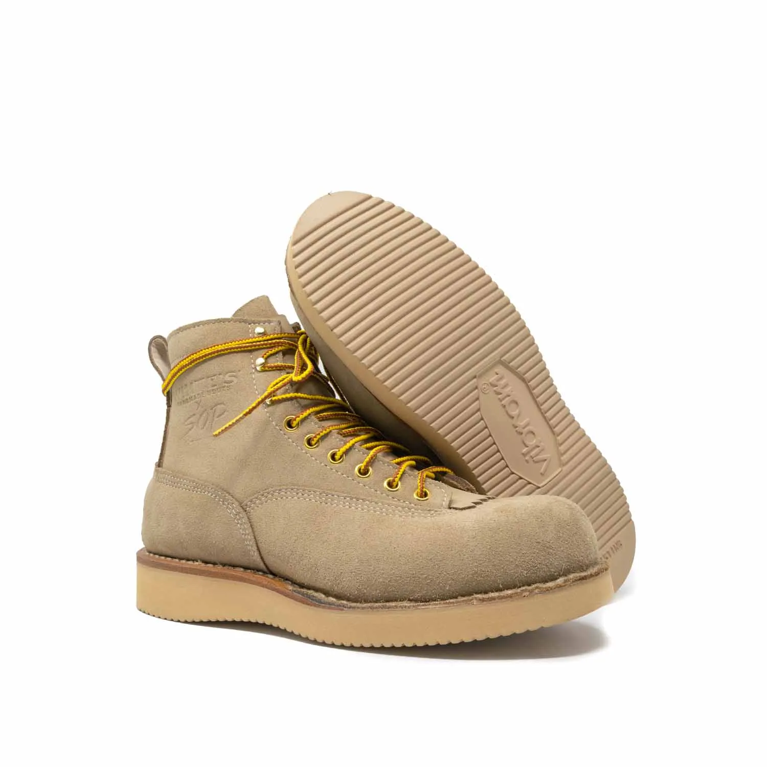 White's Boots x SOP Big Shooter Boot Desert Sand Roughout