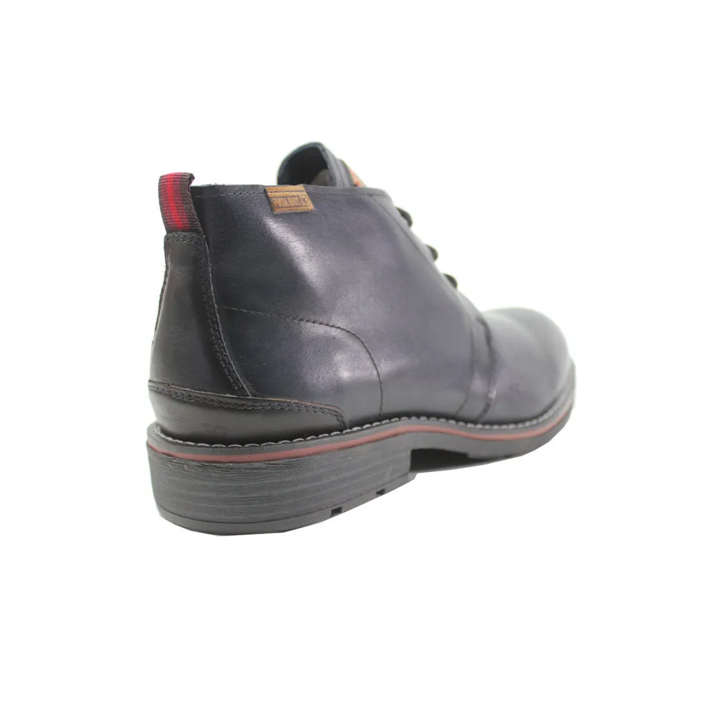 York Leather Men's Ankle Boots