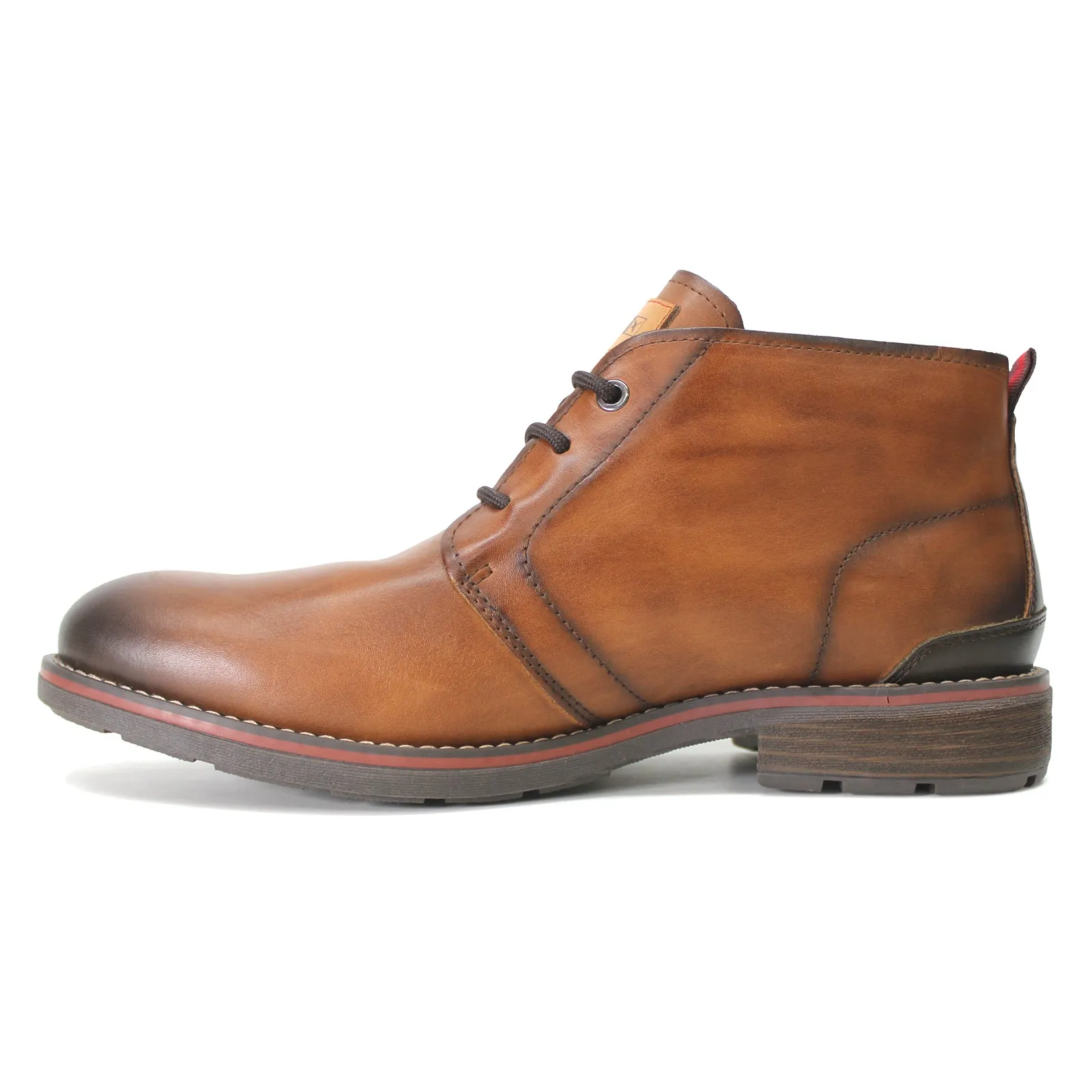 York Leather Men's Ankle Boots