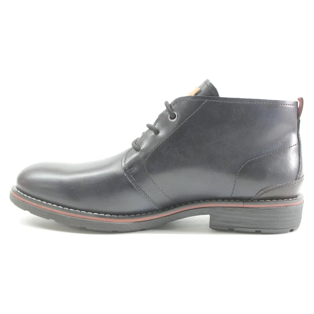 York Leather Men's Ankle Boots